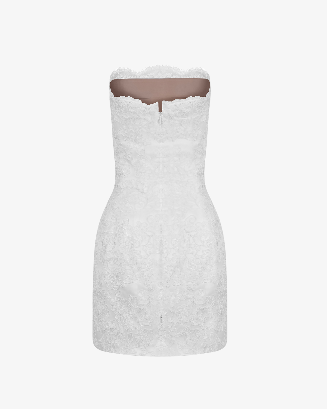 White Boudoir Lace Dress